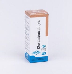 Cloranfenicol 0,5% solución oftálmica x 10 mL (Refrigerado) SAVAL